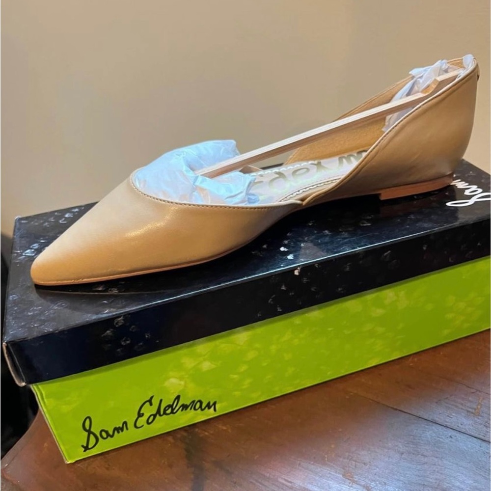 Sam Edelman- Rodney Nude Flat - NIB Size 8